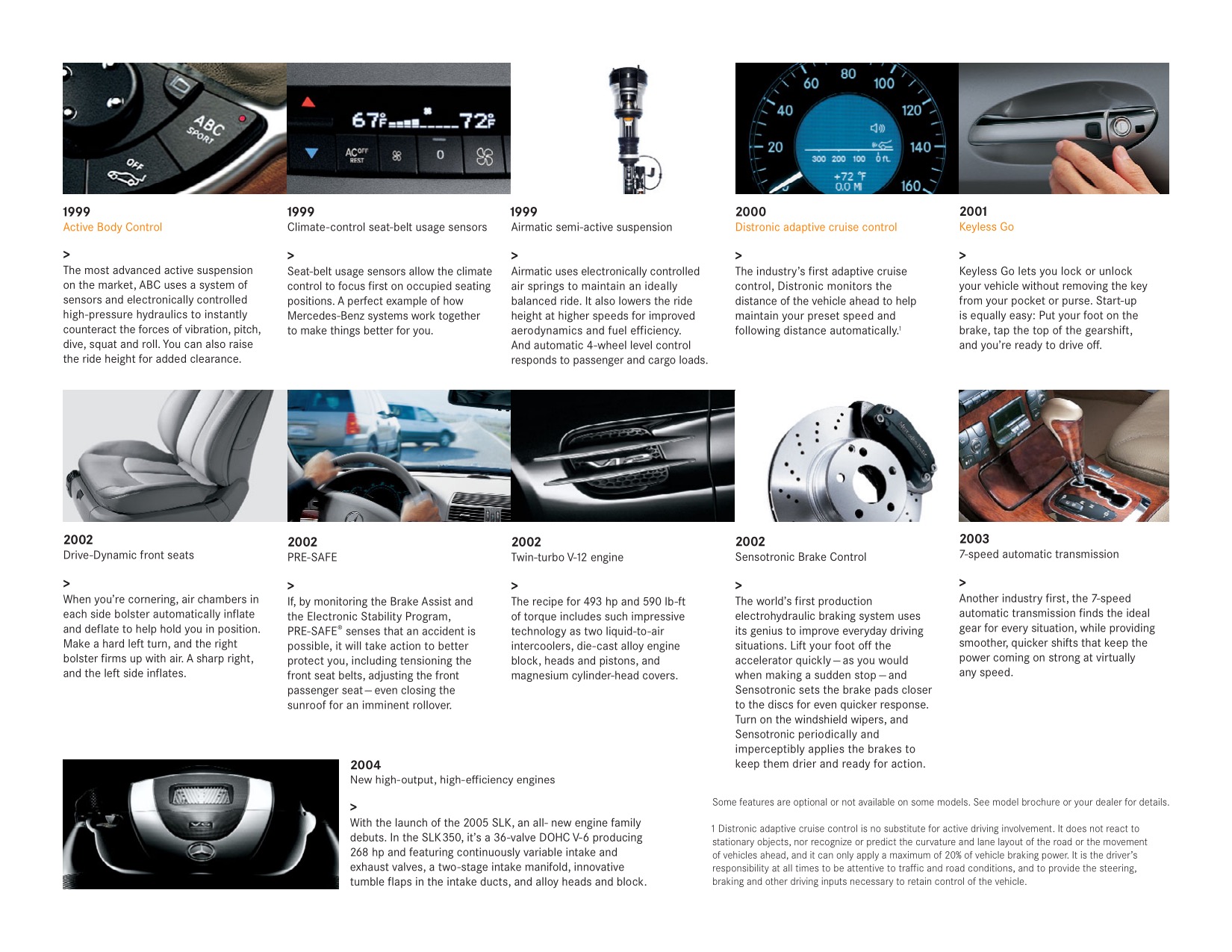 2006 Mercedes-Benz CLS-Class Brochure Page 9